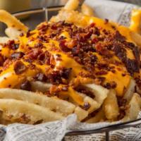 Loaded Fries · Cheese and bacon on the side
