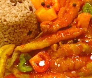Sweet and Sour Whiting Fish · Simmered in pineapple sweet and sour sauce.