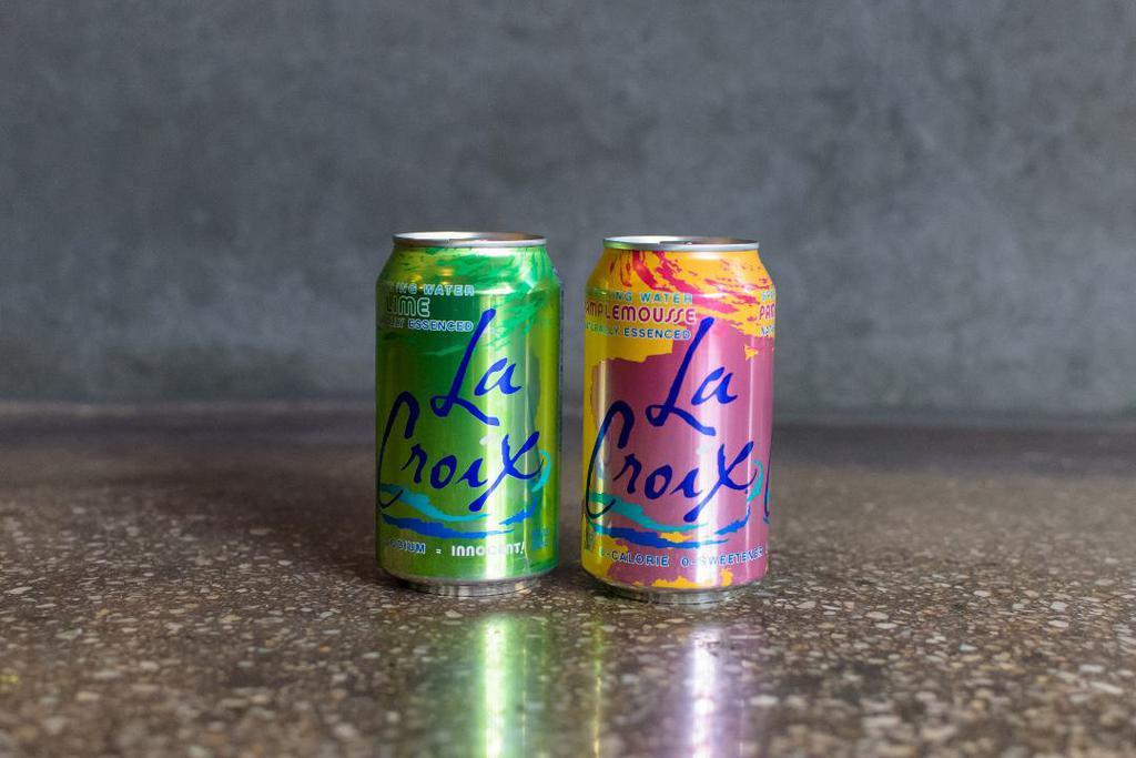 LaCroix - Lime · carbonated sparkling water which is sodium free and contains only natural flavors. no sugars, sweeteners, or artificial ingredients.
[gf] [vegan]