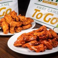 Traditional Jumbo Wings · Hand-breaded or 