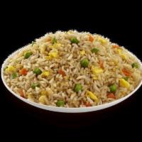 Side Fried Rice · Fried rice is prepared with steamed white rice that is tossed in the wok with soy sauce, swe...