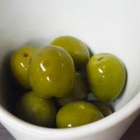 Olives · Nocellara del belice variety. A true aficionado's olive. Vegetarian.