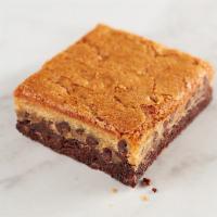 Brookie  · A delicious blend of chocolate brownie and chocolate chip cookie