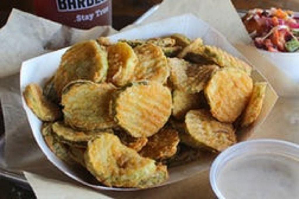 Basket of Fried Pickles · 