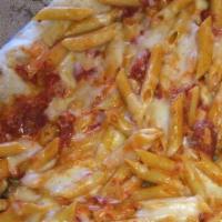 Baked Penne Pizza · Add ricotta cheese for an additional charge.