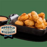 Cheese Curds Appetizer · Served with Dave’s Ranch & Sassy sauce.