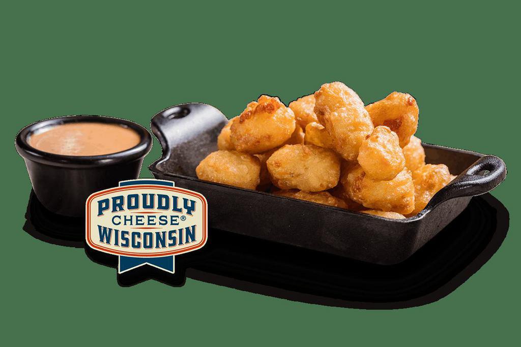 Cheese Curds Appetizer · Served with Dave’s Ranch & Sassy sauce.