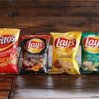 Assorted Chips · Everyone’s favorite Frito-Lay chips in a wide range of classic, crispy flavors.