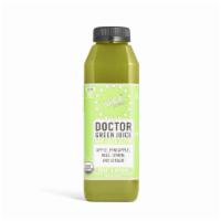 Doctor Green Juice · apple, pineapple, kale, lemon, ginger