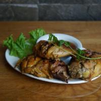 BBQ Chicken · Marinated BBQ chicken. Served with sweet and sour sauce.