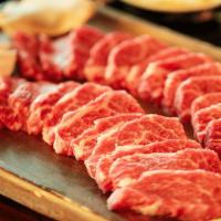 GALBI(Beef Ribs) (생갈비구이) · Grilled boneless short ribs (1 rice included)