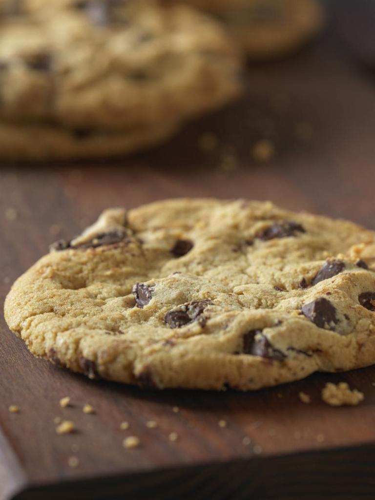 Chocolate Chunk Cookie · Chocolaty deliciousness baked in-house daily. [Cal 250]