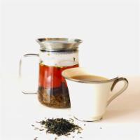 Ear Grey Lavender  · Organic Black Tea, Lavender Flowers, Essential Bergamot Oil, Natural Lavender Extract