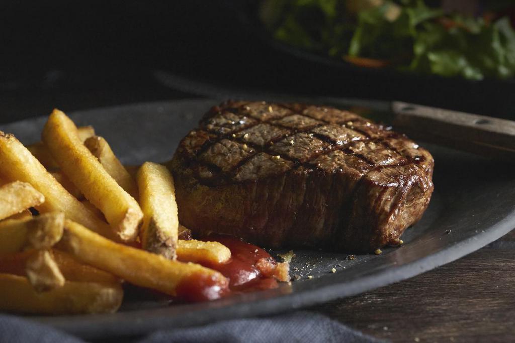 Top Sirloin Center Cut · Certified Angus Beef®, well-flavored, naturally lean and moderately tender.