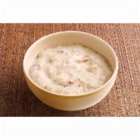Boston Clam Chowder · Get a bowl of our thick creamy Boston Clam Chowder.