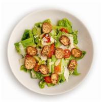 Entree Classic Caesar · organic romaine hearts, asiago, croutons, organic grape tomatoes, organic caesar (1200 cal)