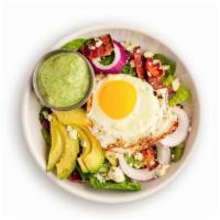 Side Hudson (gf) · organic baby greens, smoked bacon, blue cheese, organic sunny side egg, avocado, organic gra...