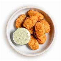 Plant-Based Chicken Nuggets · plant based chicken nuggets served with your choice of sauce (510-855 cal)