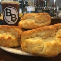 Buttermilk Biscuit 6 Pack · Six of our mouth-watering scratch made buttermilk biscuits.