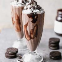 Cookies&Cream shake · Vanilla Ice Cream, Oreo Cookies and milk
