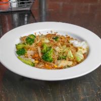 Vegetable Fried Rice · Fried Rice with egg, onions, green cabbage, carrots and broccoli. 