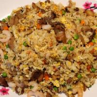 38. Combo Fried Rice · Chicken, pork and shrimp.