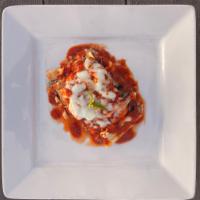 Homemade Beef Lasagna · Made and baked in-house, with 3 layers of pasta, seasoned ground beef, ricotta, and mozzarel...
