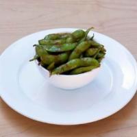 SPICY EDAMAME · Boiled soybeans tossed in our signature LIR sauce.