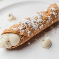 CANNOLI · Try one of our authentic made to order cannoli's