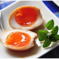 109. Shoyu Tamago · 1 piece. Soy sauce egg. 