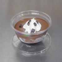 Chocolate Mousse  · Dense and airy dessert.