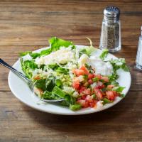Fiesta Salad · This 1 is an infusion for your taste buds. Your choice of grilled steak or chicken laid on a...