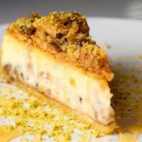 Baklava Cheesecake · The delicious taste of your favorite baklava in the creamy, decadent form of cheesecake! Ava...