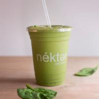 Tropical Cooler · Maximize your nutrient intake with this minimal calorie blend. A puree of spinach, kale, pin...