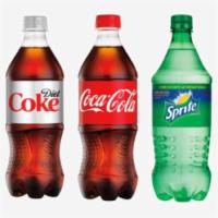 Bottled Soda · Bottled drinks vary by location. Some locations offer cans. Please ask about our selection.