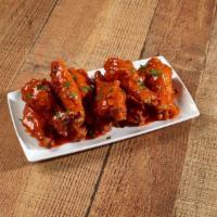 10 Wings · 10 Traditional or Boneless Wings, 1 Sauce Choice ONLY with 1 ranch or 1 blue cheese. Sauce s...