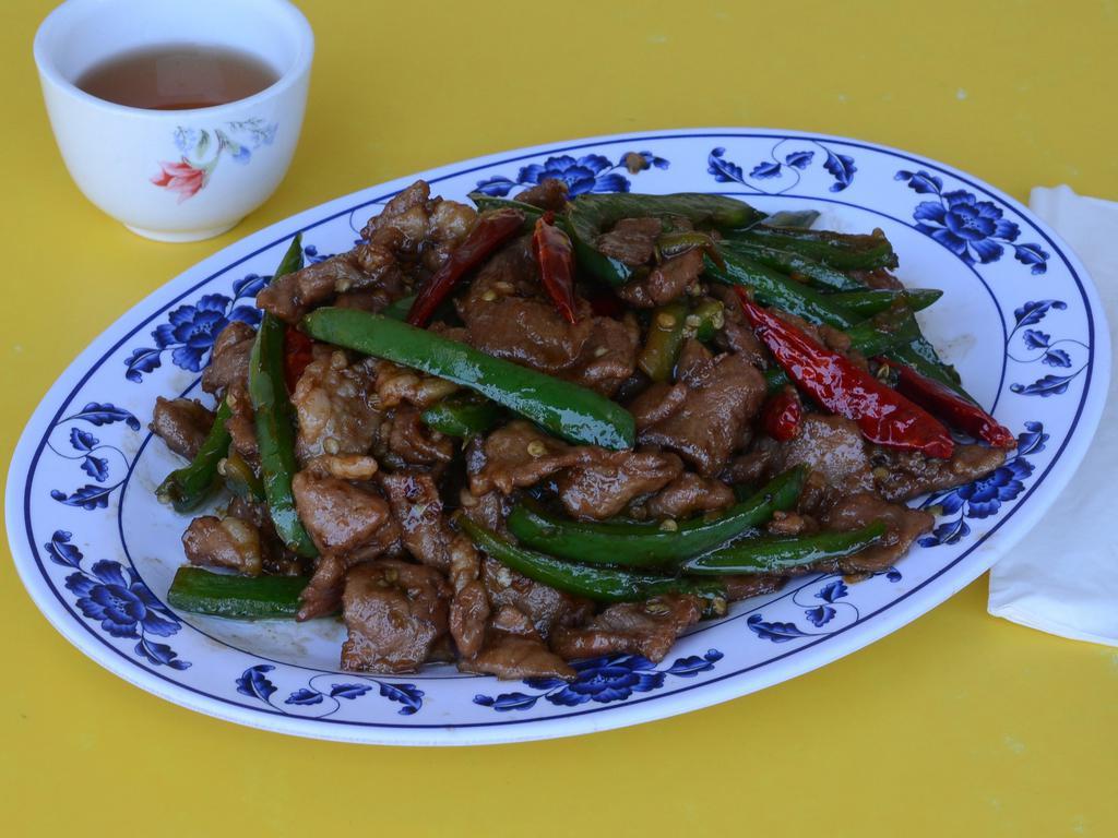 Spicy Jalapeno Lamb · Hot and spicy.