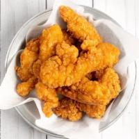 6 Tenders · 6 Hand-breaded Chicken Tenders served with 2 dipping sauces.  (760-1440 cal)