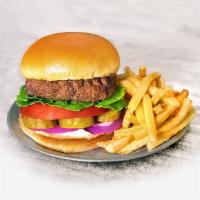 Half Pound Steak Burger · A burger bettered by steak! Cooked to temp. Choose from variety of free and premium toppings...