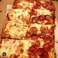 Sicilian Pizza with Half Topping · 