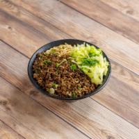 Dan Dan Noodles (四川担担面) · Ground Chicken with Sezchuan Pickle Vegetable, Sesame Paste, Chili Oil and Cabbage
鸡肉芽菜臊子，四川...