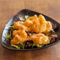 Spicy Creamy Shrimp Tempura · crispy shrimp tempura tossed in JINYA’s original spicy mayonnaise done in the classic 