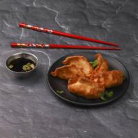 Deep-Fried Gyoza · Choice of vegetable, shrimp or pork.