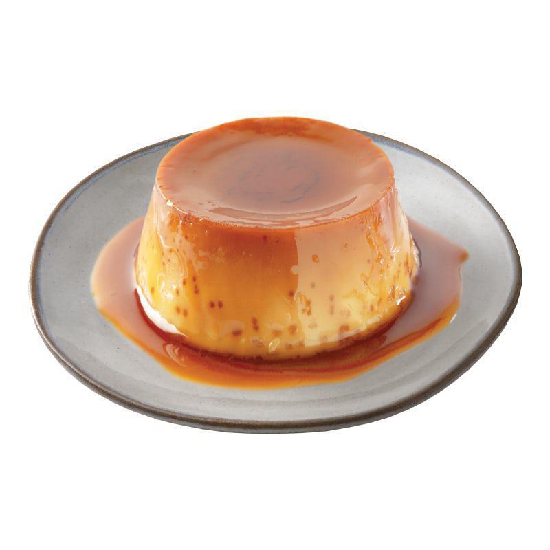 Buy 2 Flans for $3 · Baked vanilla custard topped with caramelized sugar.
