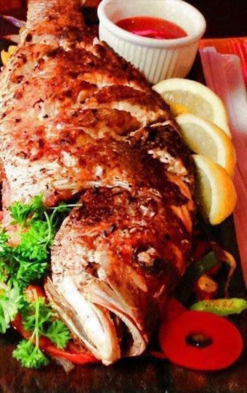 Broiled Whole Snapper Specialties · Broiled 1-3/4 lb. whole red snapper.