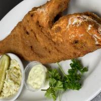 Fried Whole Red Snapper Special · Sammy’s famous fried whole red snapper.