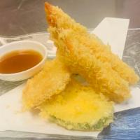 2. Shrimp Tempura · Deep fried shrimp and vegetables.