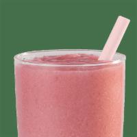 NEW! EDIBLE STRAWBERRY STRAW  · strawberry flavored and 100% edible (40 Cal)