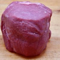 12 oz. Center-Cut Filet Mignon · each cryo-vac packed (raw/uncooked)