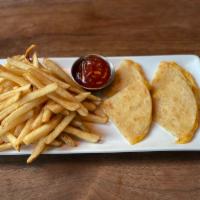 Kid's Quesadilla · Served with a choice of side and a beverage.